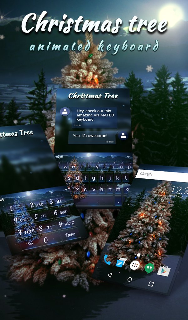 Christmas Tree Keyboard APK screenshot 1