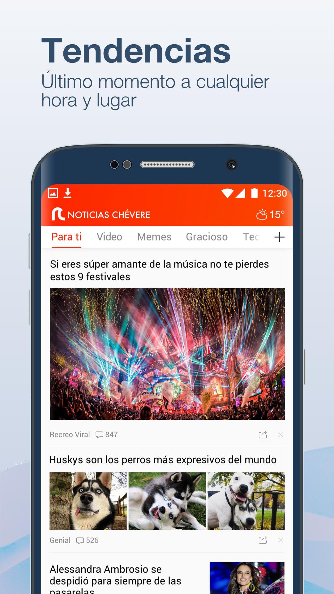 Noticias Chévere APK screenshot 1
