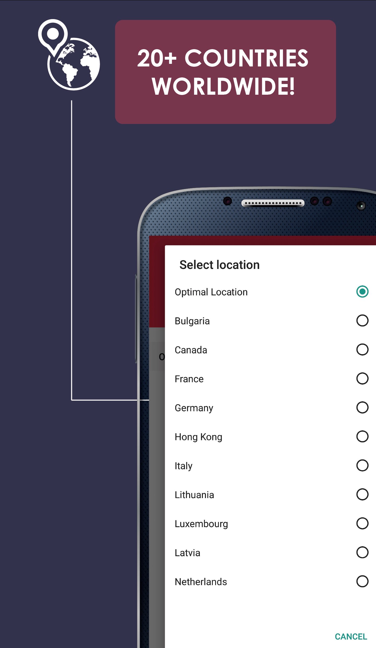 CyberGhost VPN Kuvvetleri tarafından MUAYENE screenshot 1