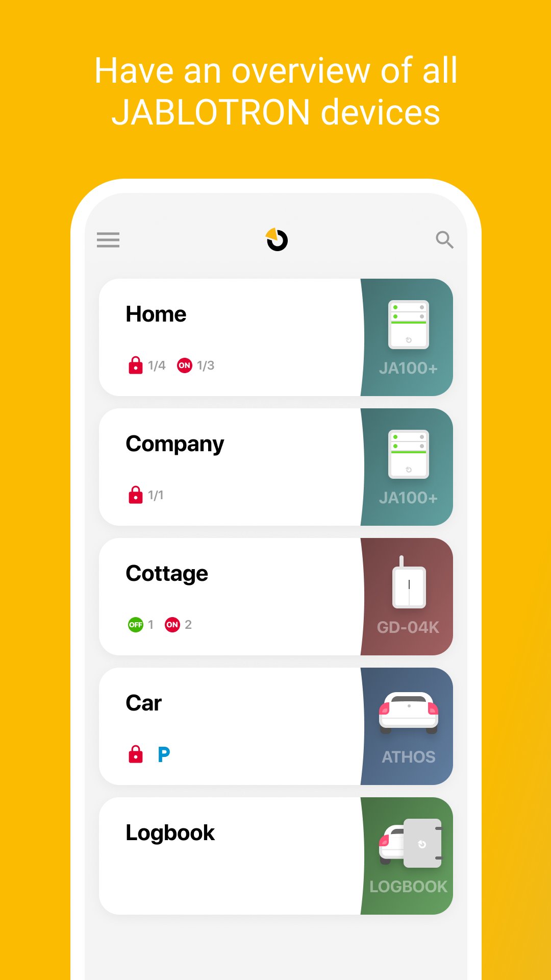 MyJABLOTRON APK screenshot 1