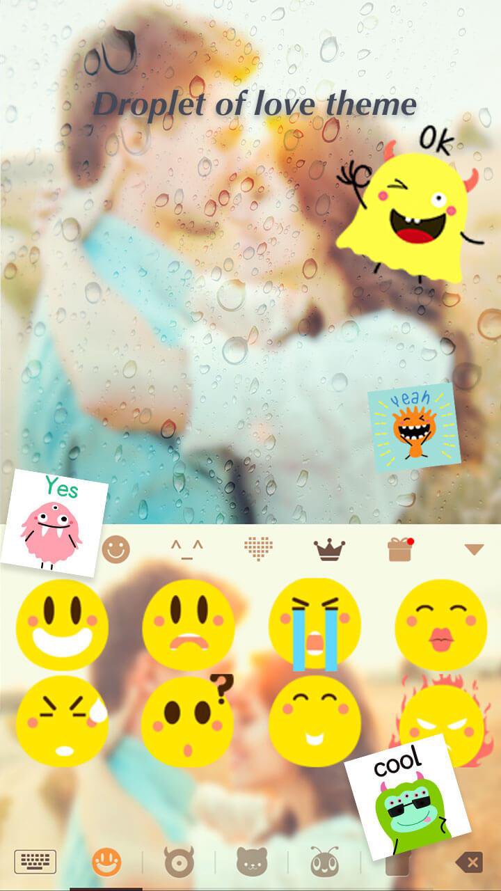 Keyboard-Boto: Droplet of Love APK screenshot 1