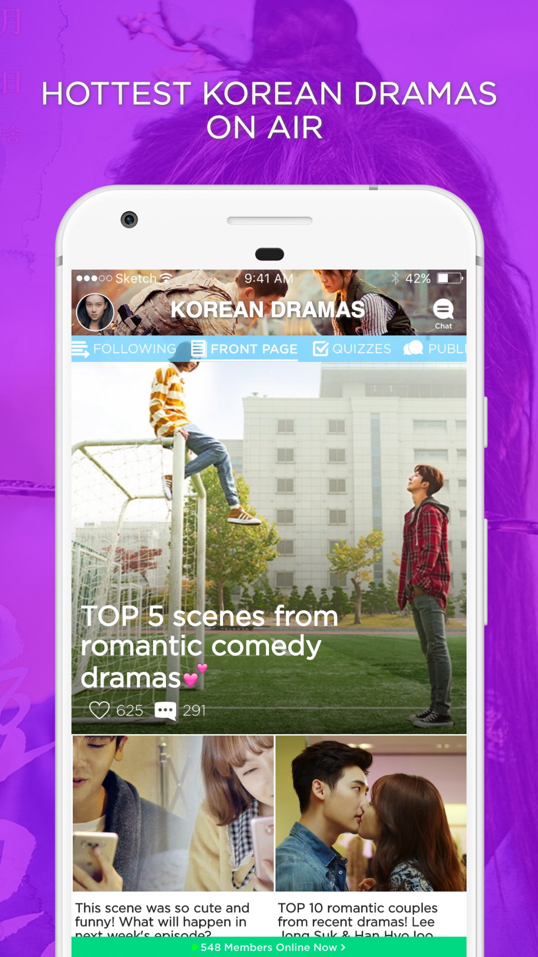 KDrama Amino for K-Drama Fans APK screenshot 1