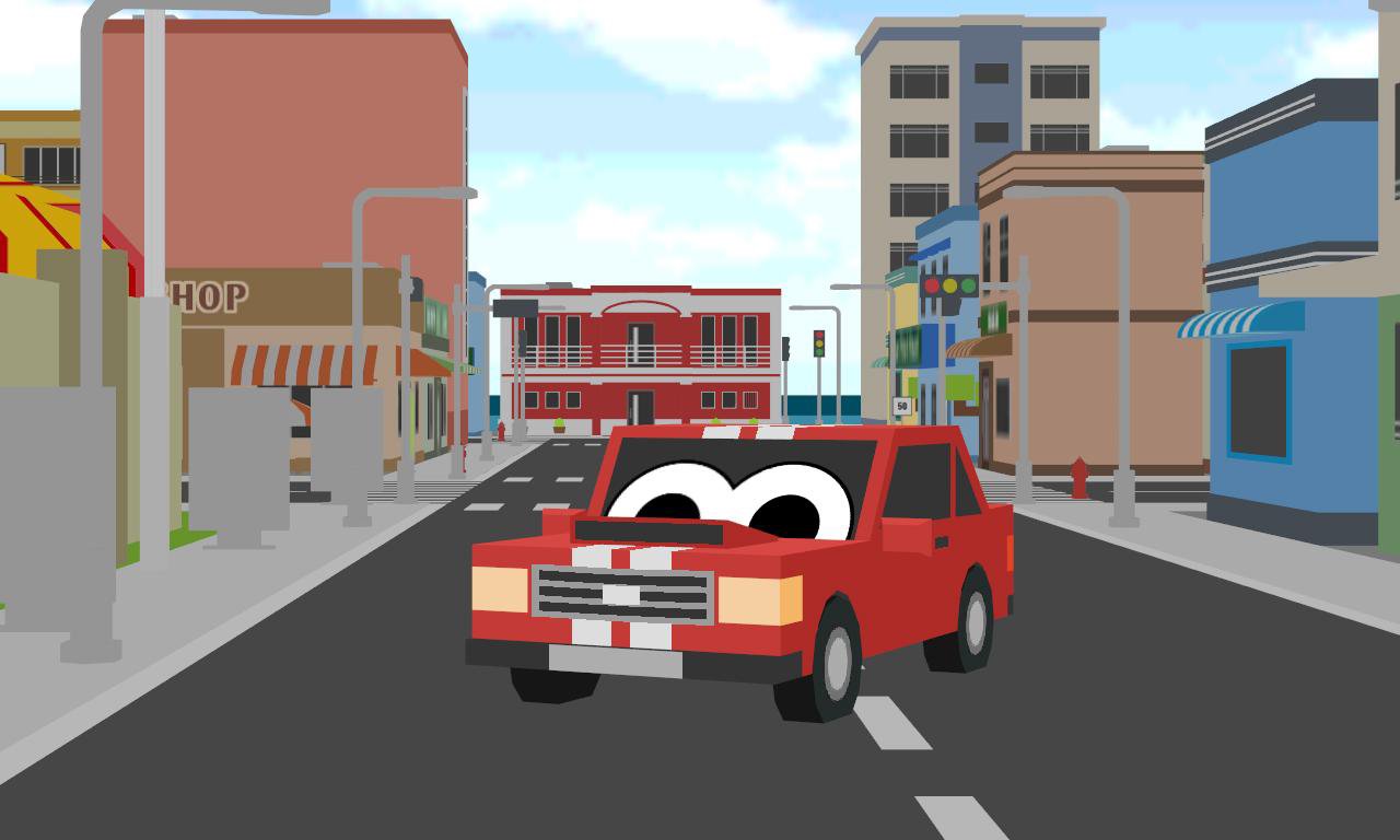 bloklu yarış arabaları parker sım MUAYENE screenshot 1