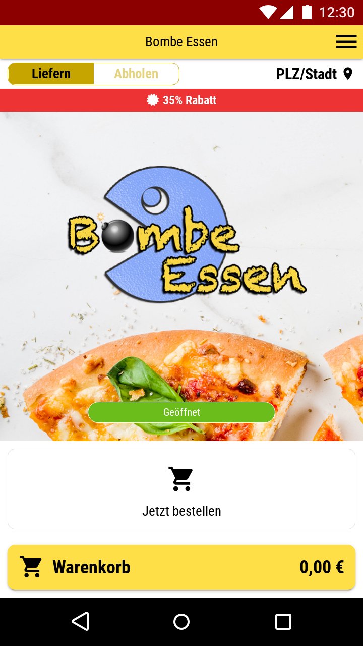 Bombe Essen APK screenshot 1