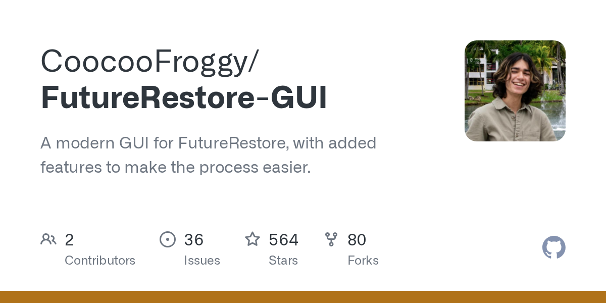 FutureRestore GUI screenshot 1