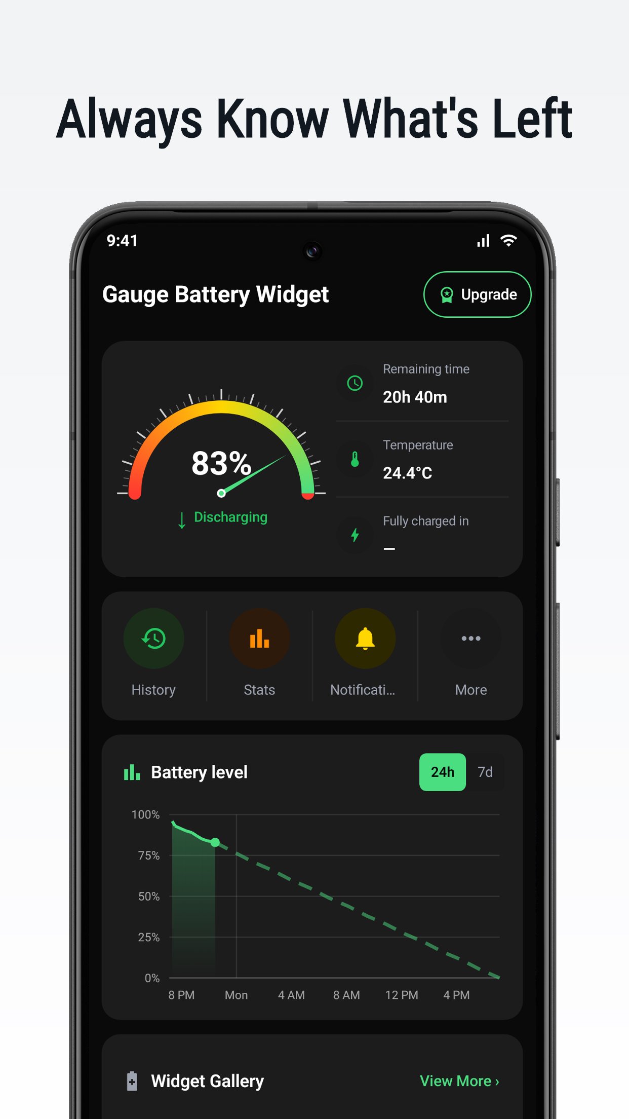 Ölçer Pil Widget 2017 MUAYENE screenshot 1