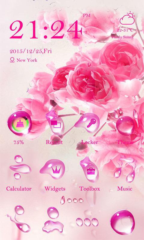 drops - ZERO Launcher APK screenshot 1