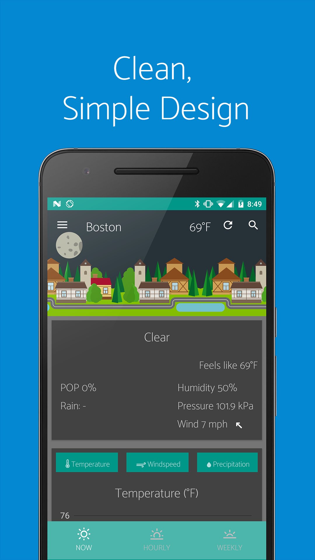 Little Weather-Watch & Widget APK screenshot 1