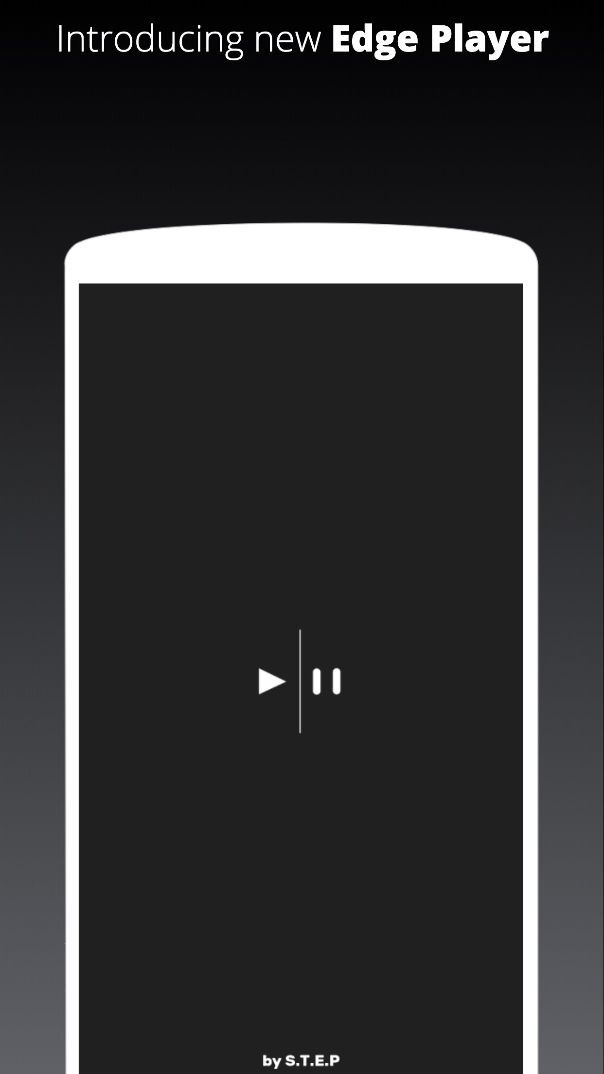 Edge Screen Music player APK screenshot 1