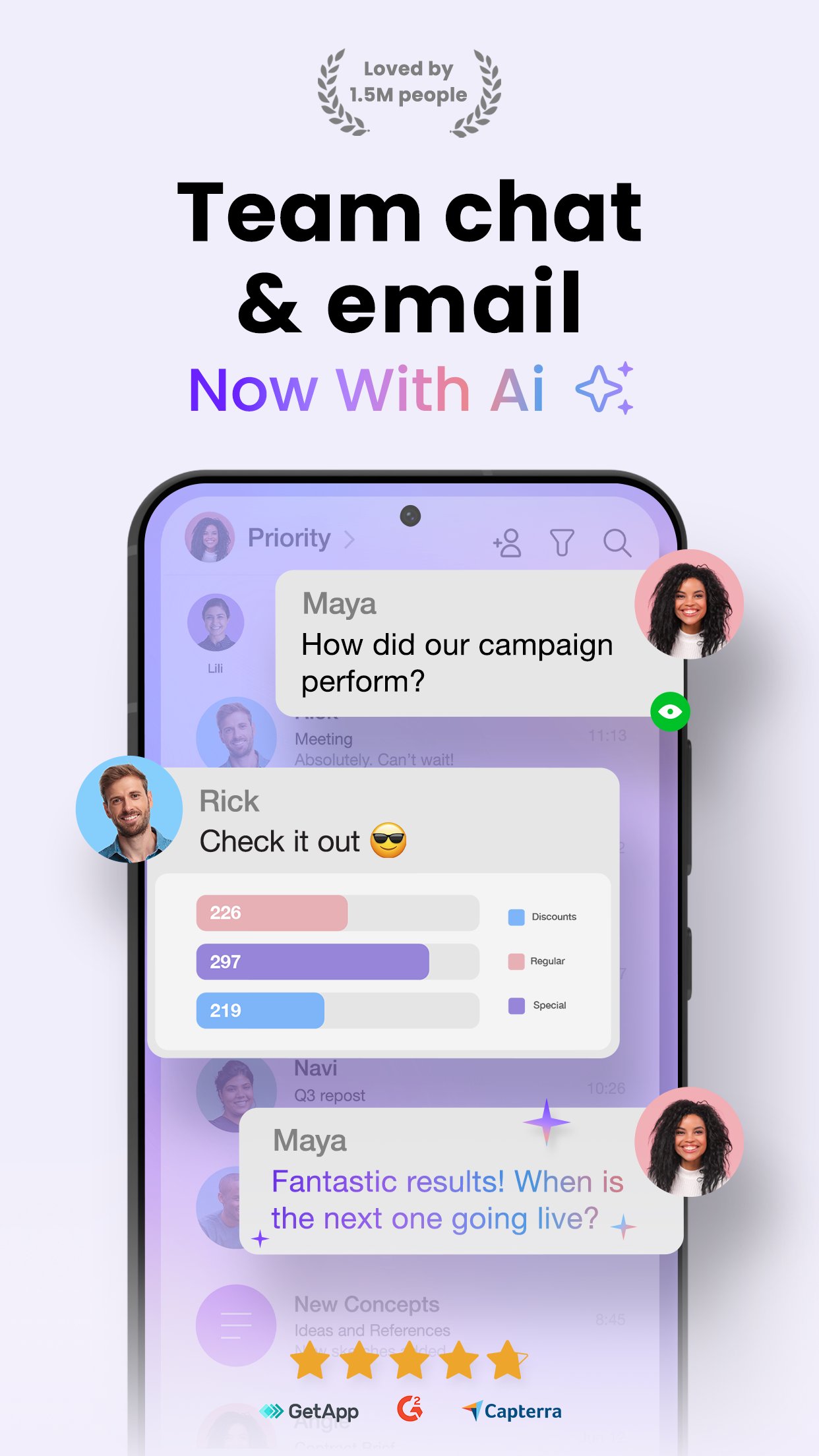 Hop Email - Super Fast mail APK screenshot 1
