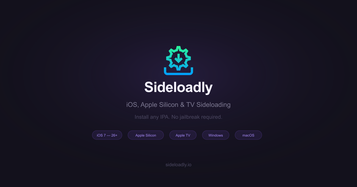 Sideloadly screenshot 1