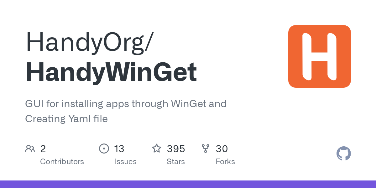 HandyWinget screenshot 1