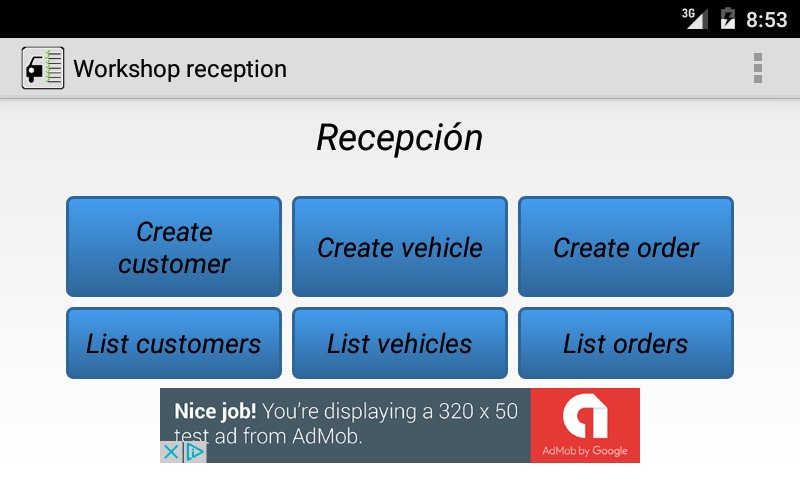 Atölye Resepsiyon. MUAYENE screenshot 1