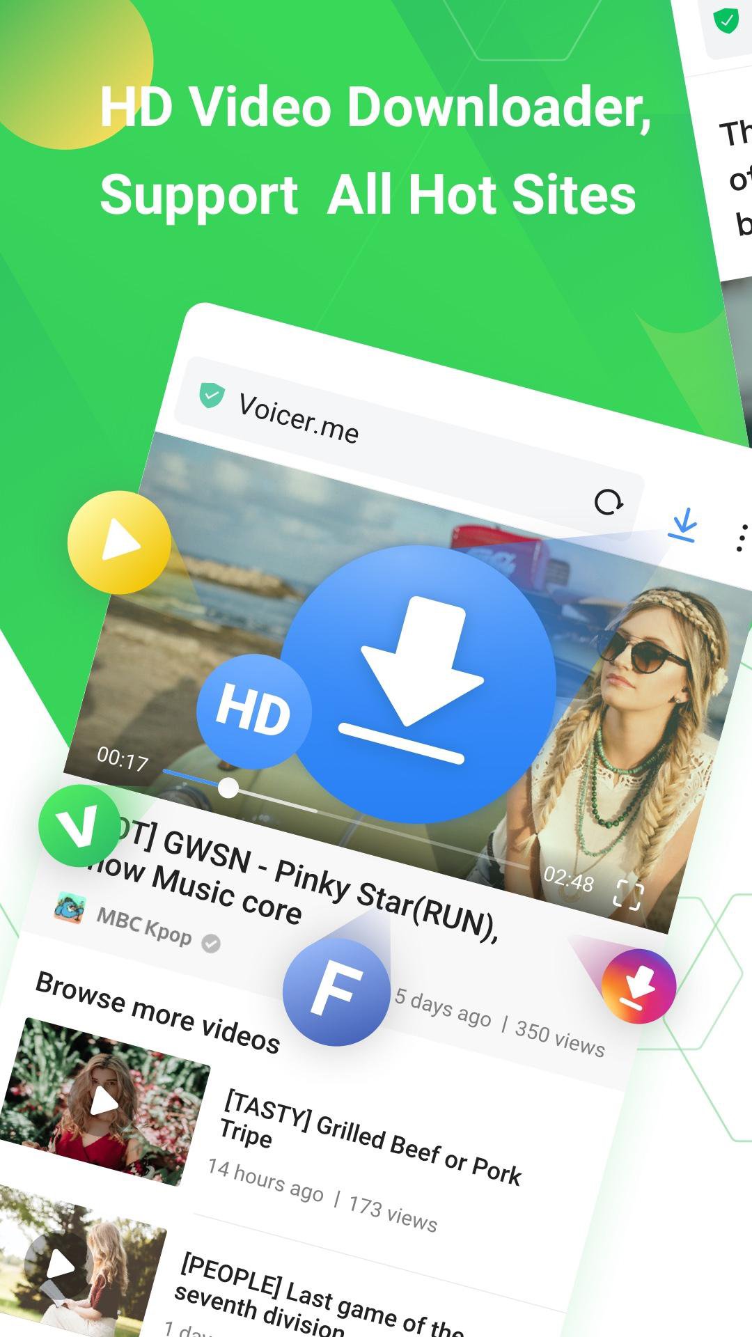 APUS Browser - Fast Download APK screenshot 1
