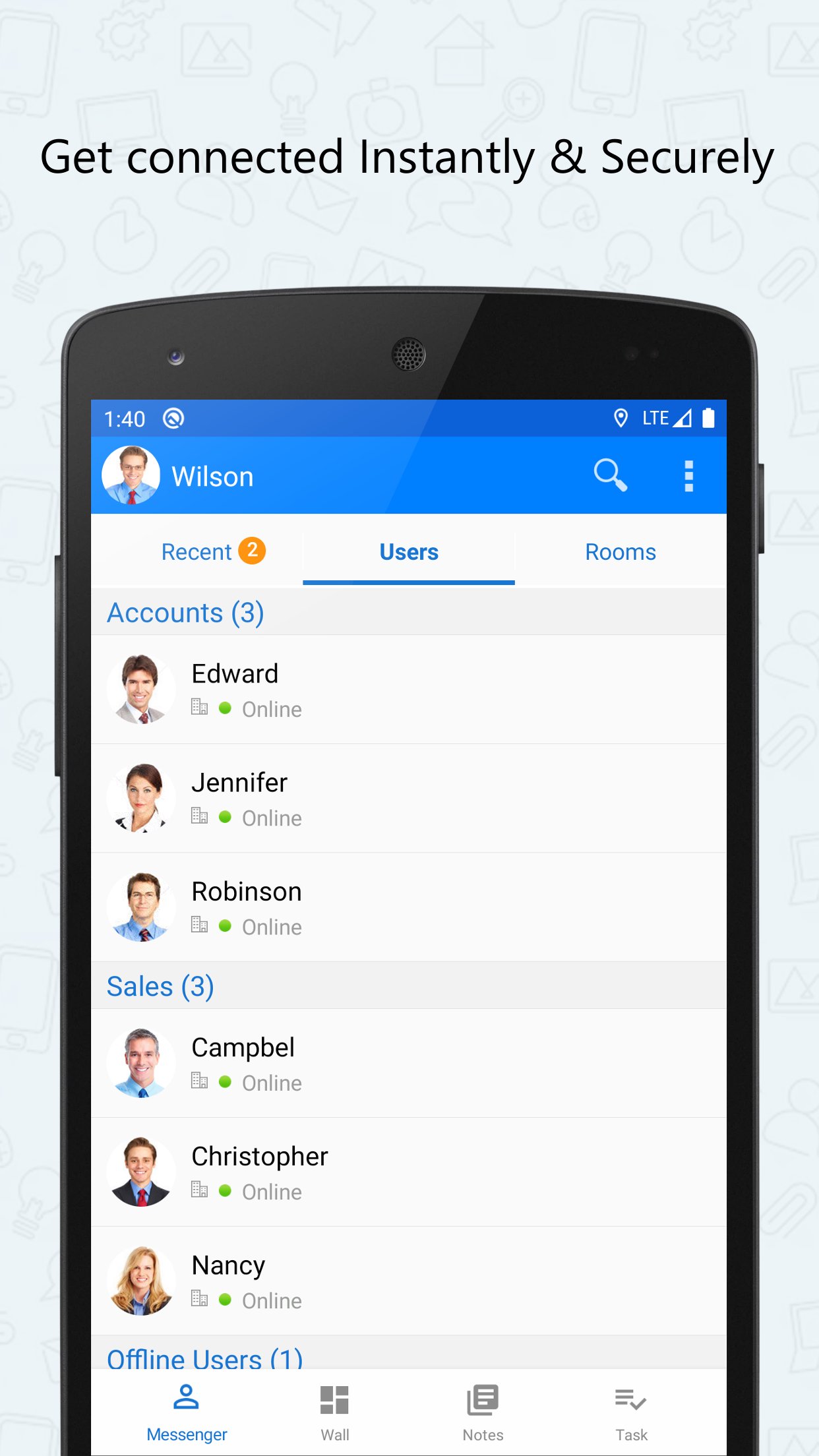 Çıkış Messenger MUAYENE screenshot 1