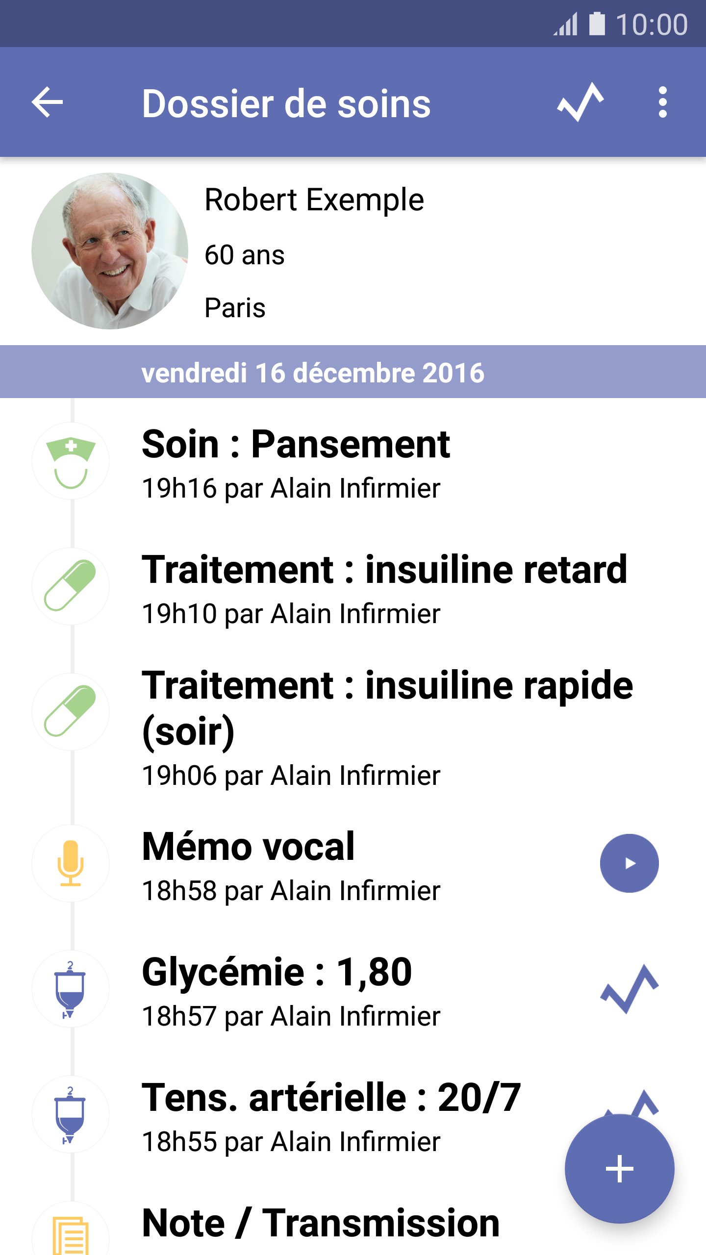 AlbuSoins APK screenshot 1