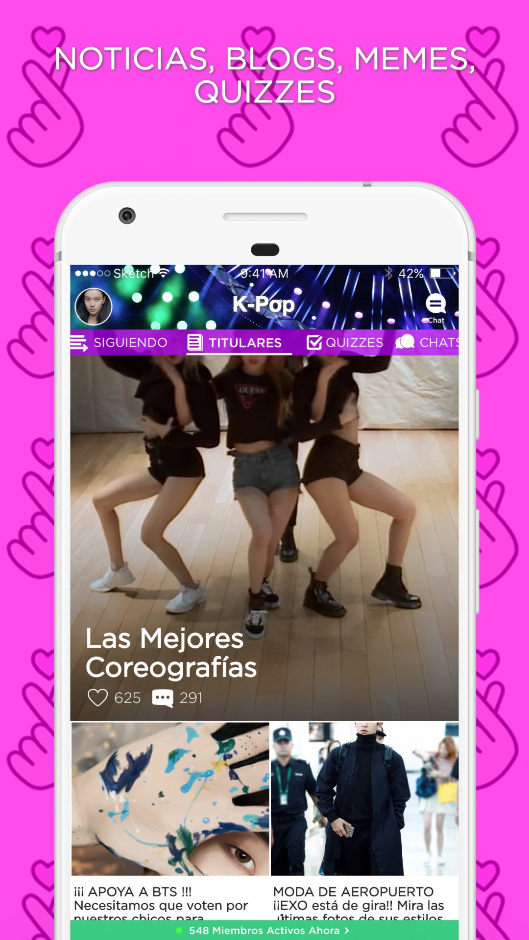K-Pop Amino en Español APK screenshot 1
