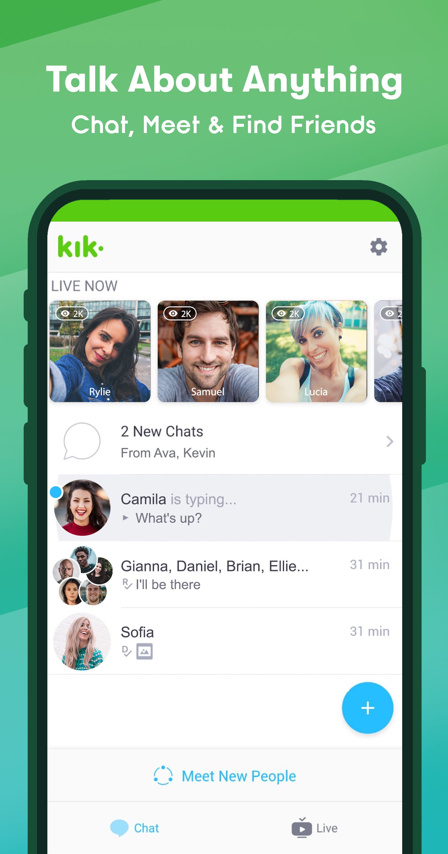 Kik APK screenshot 1