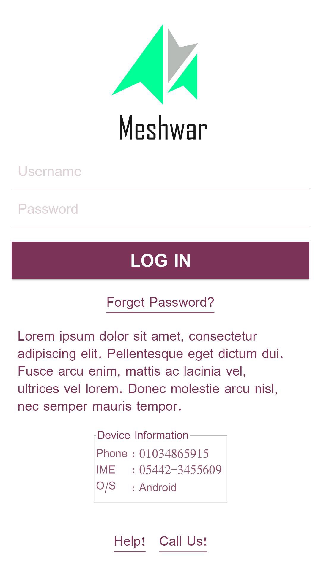 Meshwar Driver APK screenshot 1
