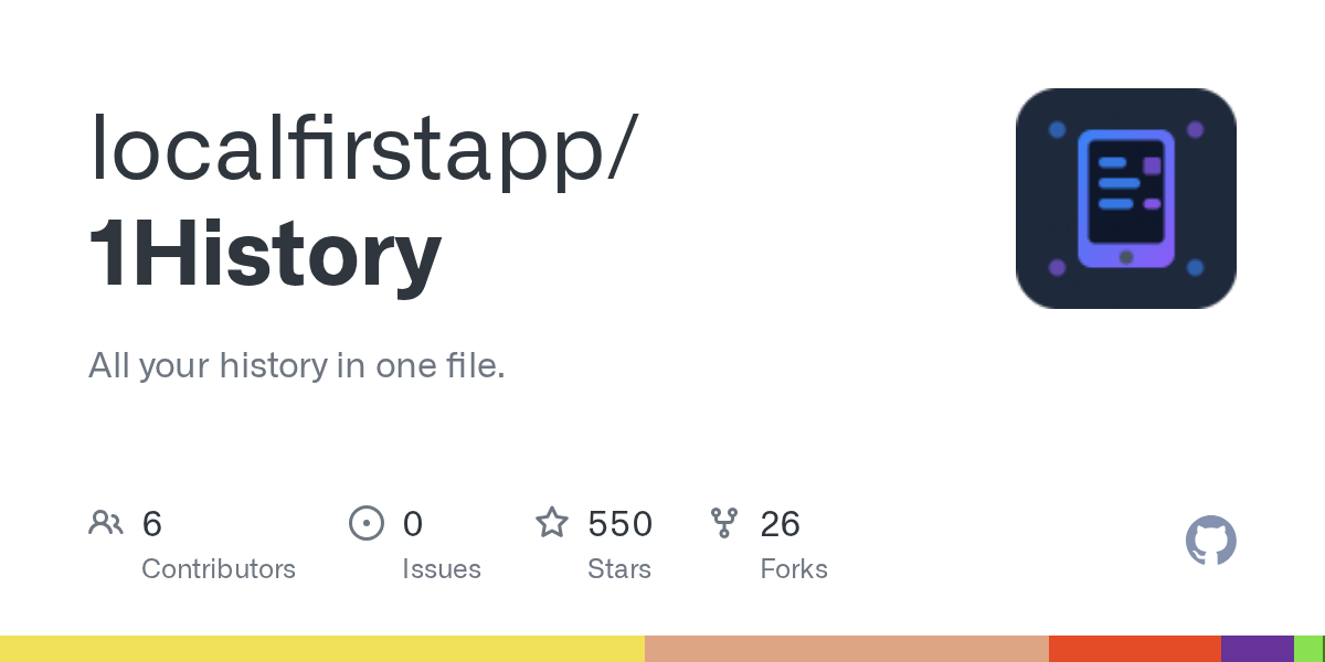 1History screenshot 1