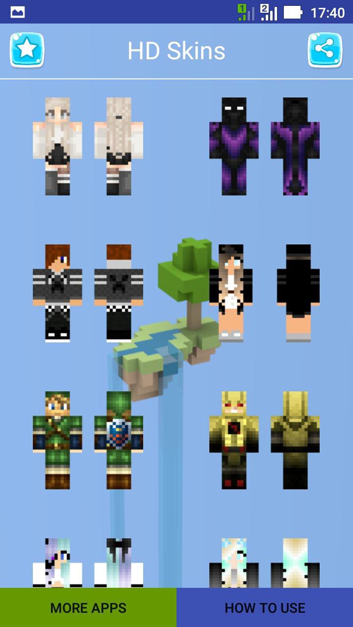 HD Skins for Minecraft APK screenshot 1