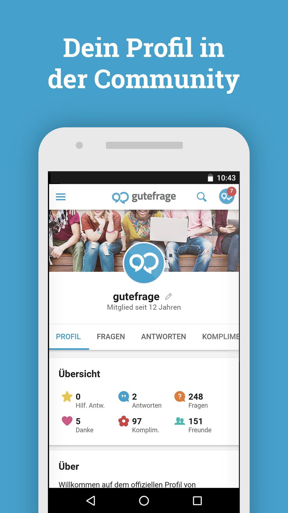 gutefrage.net Die Ratgeber-App APK screenshot 1