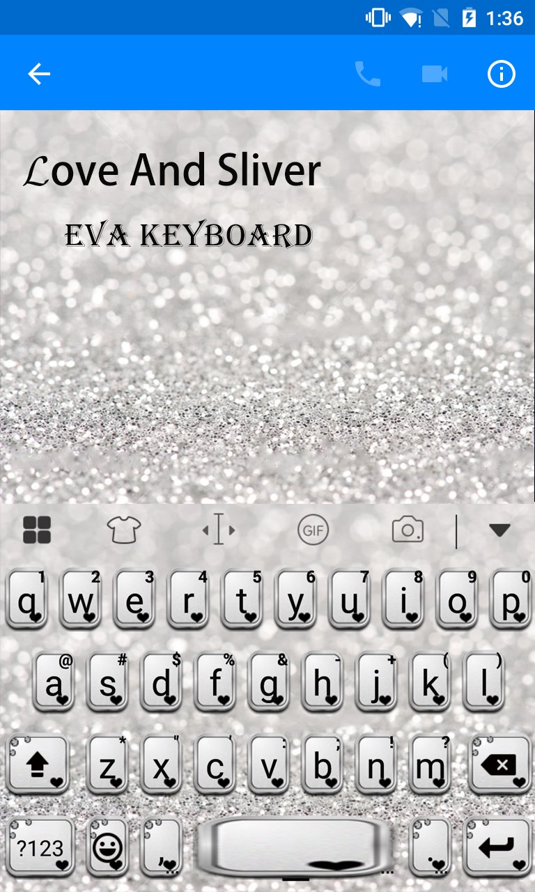 Aşk Şerit Emoji-Gif Klavye MUAYENE screenshot 1