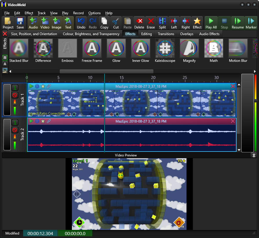 VideoMeld screenshot 1