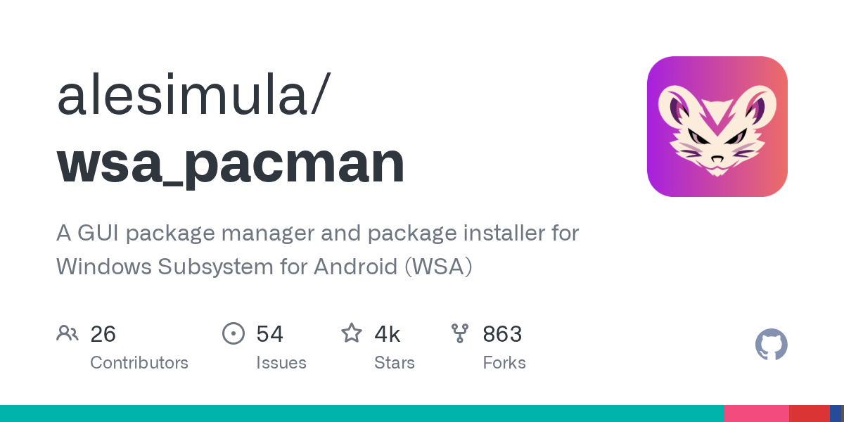 WSA PacMan screenshot 1