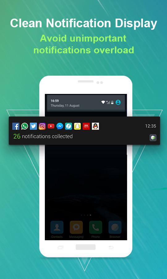 Notification Cleaner Notifier APK screenshot 1