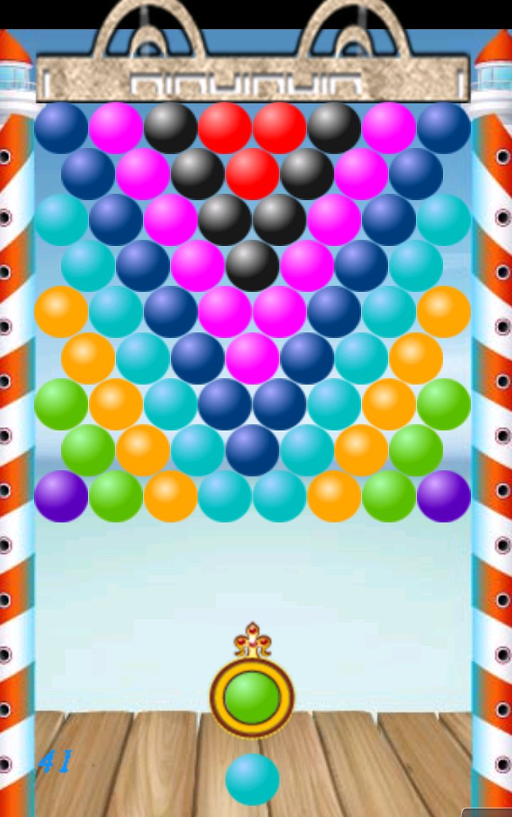 2017 Bubble Shooter MUAYENE screenshot 1