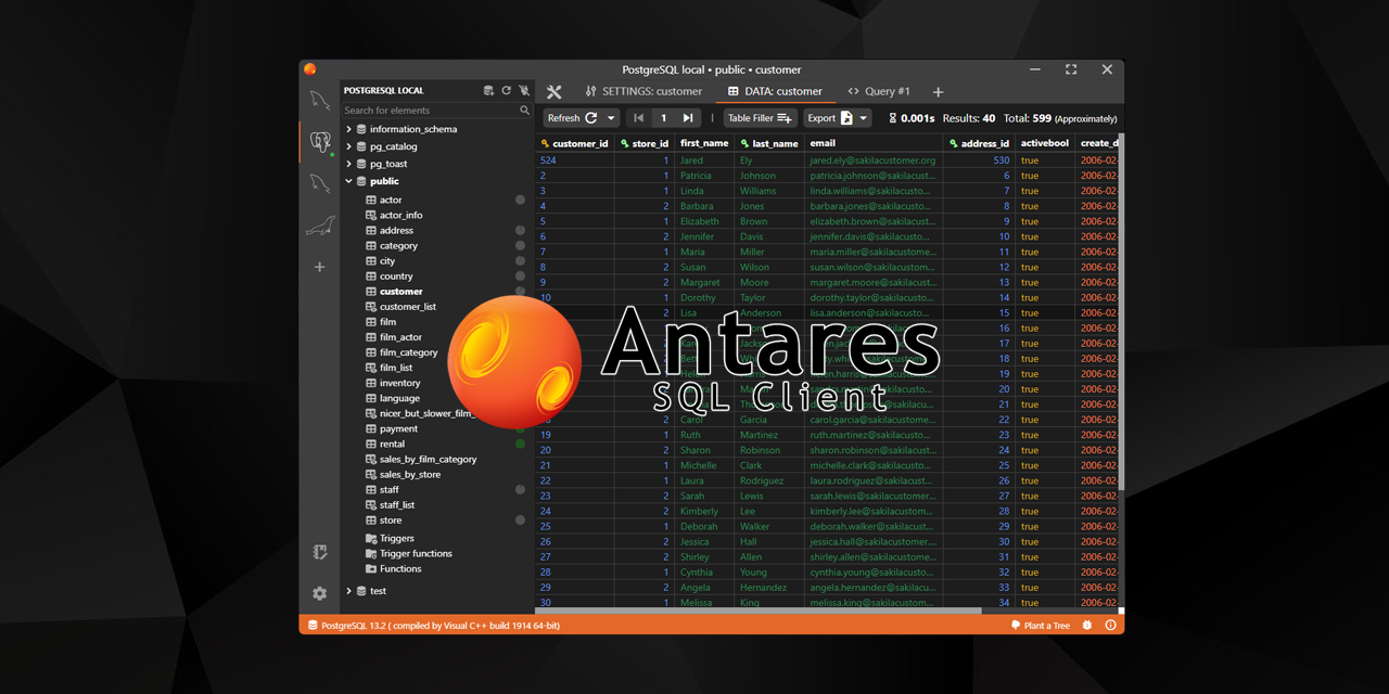 Antares screenshot 1