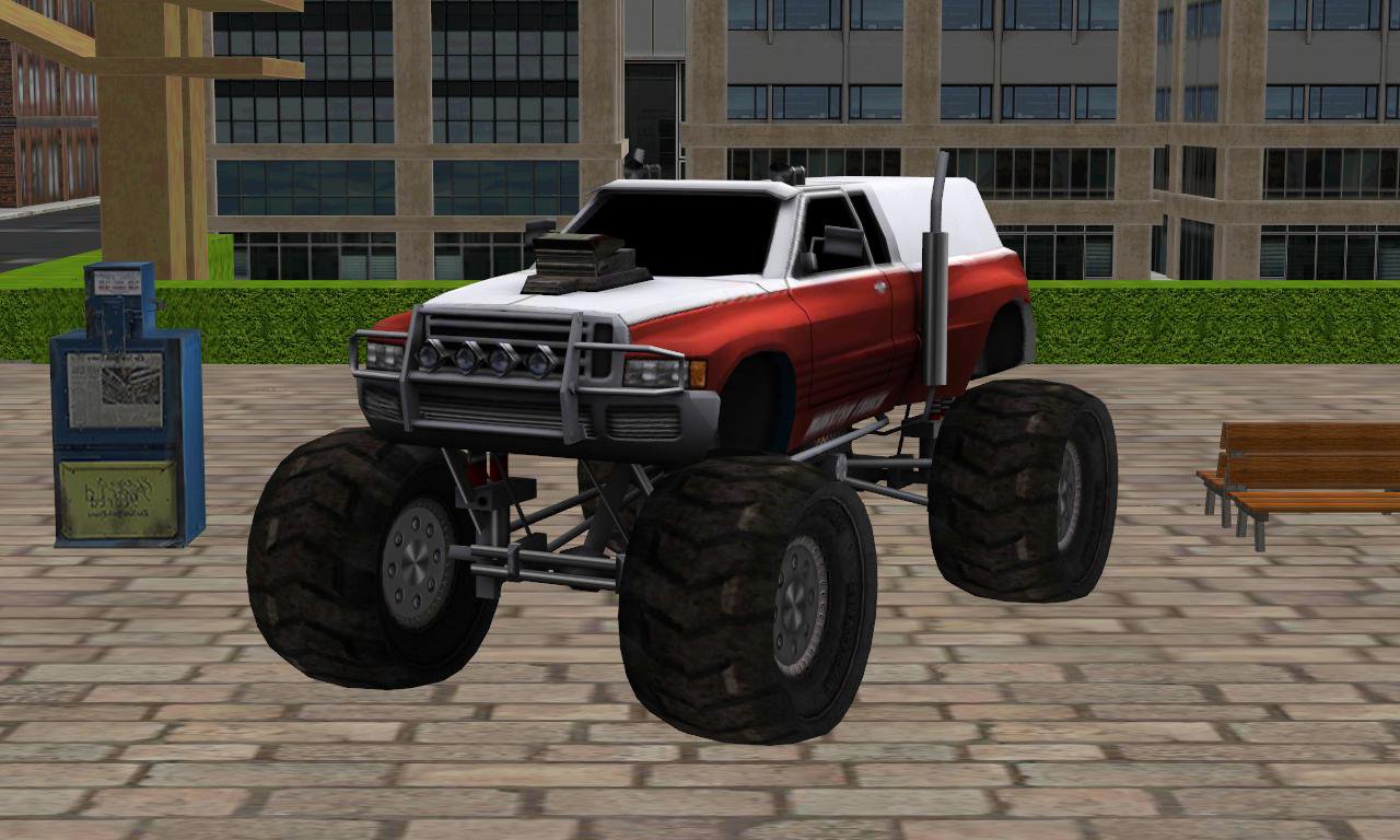 Canavar Kamyon Park 2 MUAYENE Stunt screenshot 1