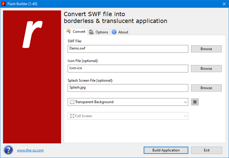 Flash Builder screenshot 1