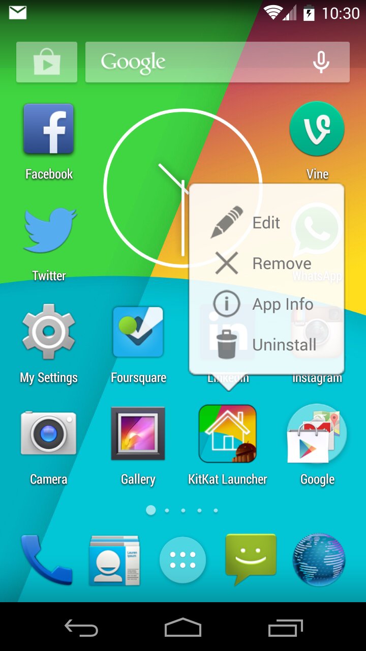 KitKat Launcher for JB &KitKat APK screenshot 1