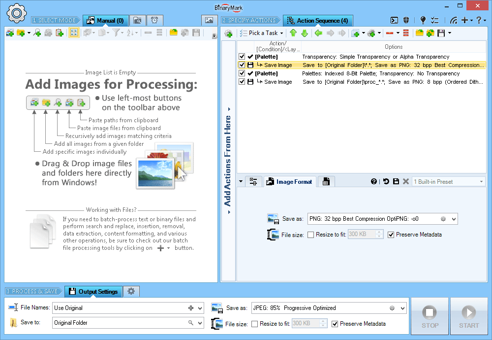 Batch Image Converter Free Edition screenshot 1