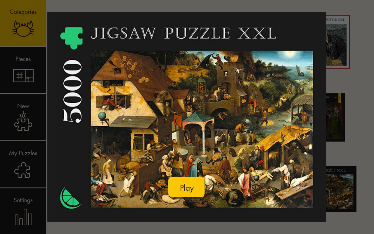 Jigsaw Bulmaca XXL - 5000+ MUAYENE screenshot 1