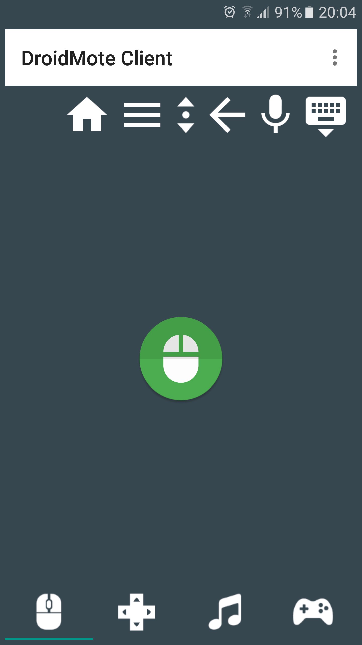 DroidMote Client APK screenshot 1