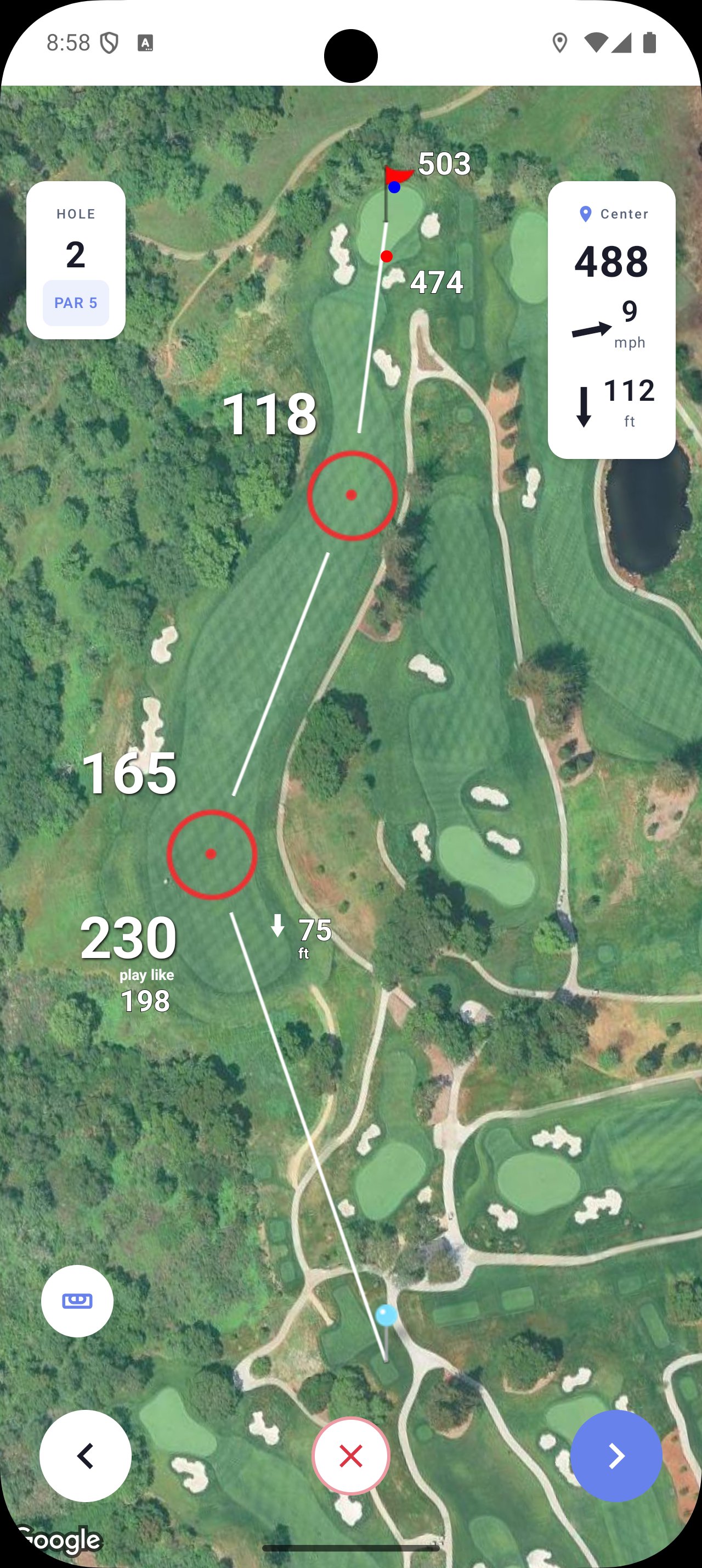 Golf GPS Telemetre Ücretsiz MUAYENE screenshot 1