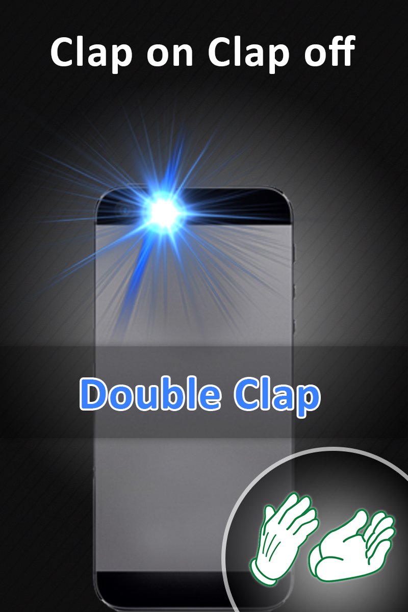 Flashlight on Clap APK screenshot 1