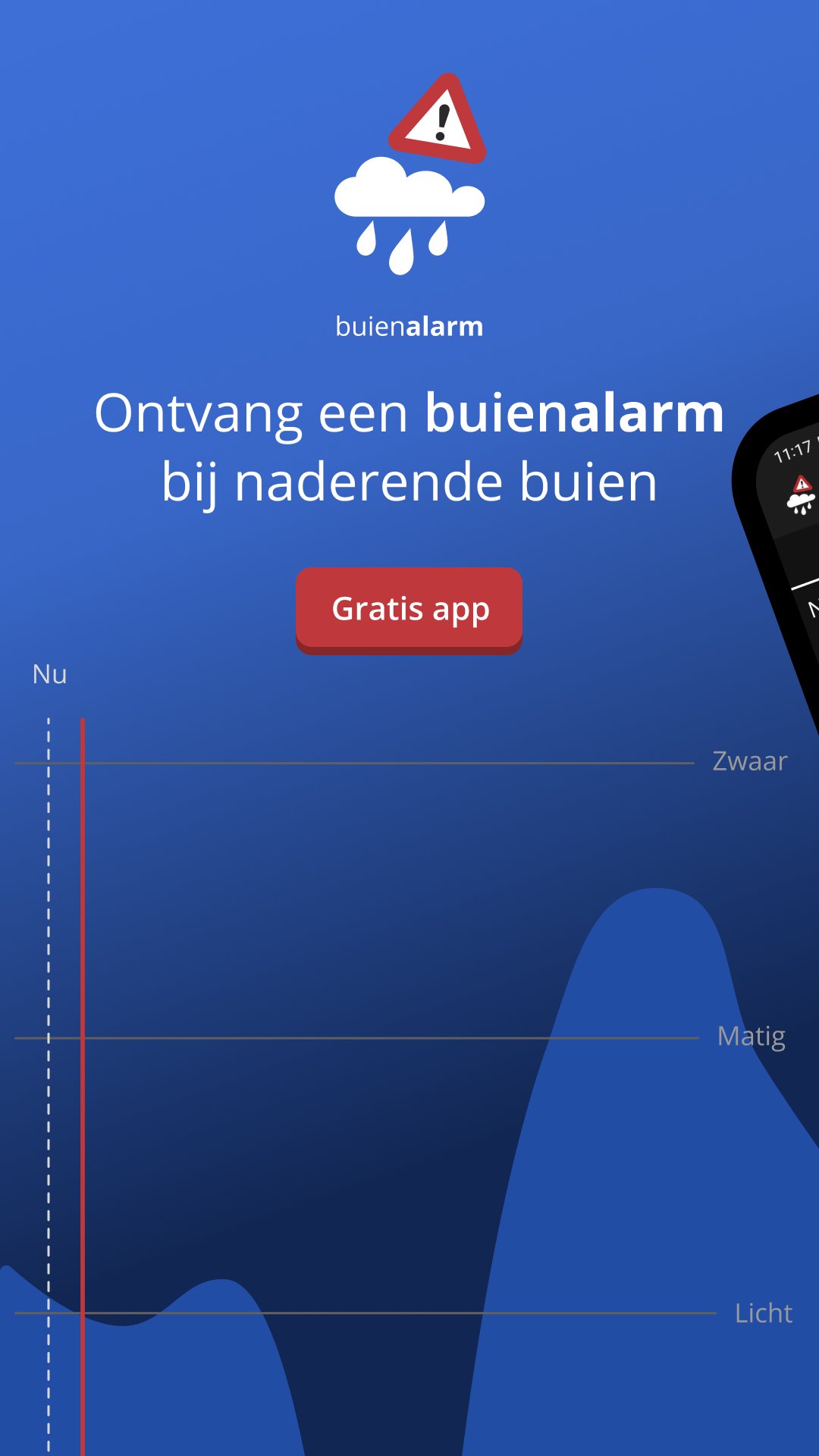 Buienalarm MUAYENE screenshot 1