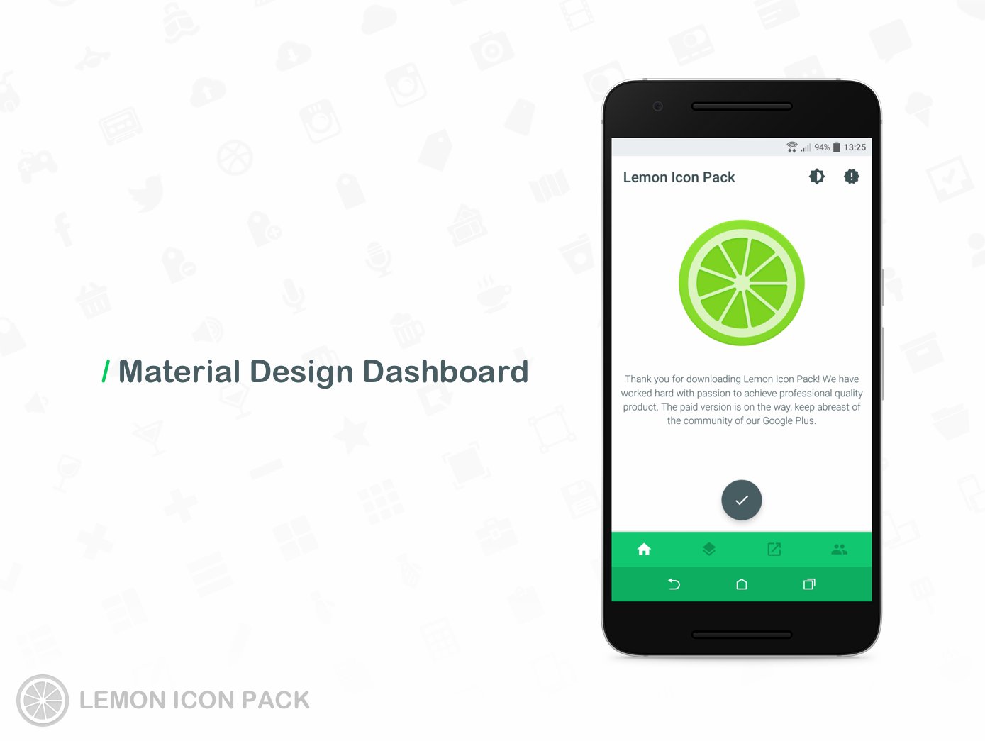 Lemon Icon Pack (BETA) APK screenshot 1