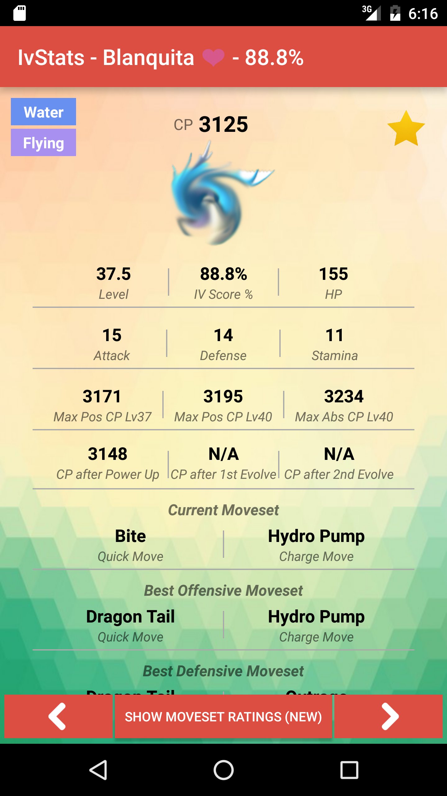 IvStats APK screenshot 1
