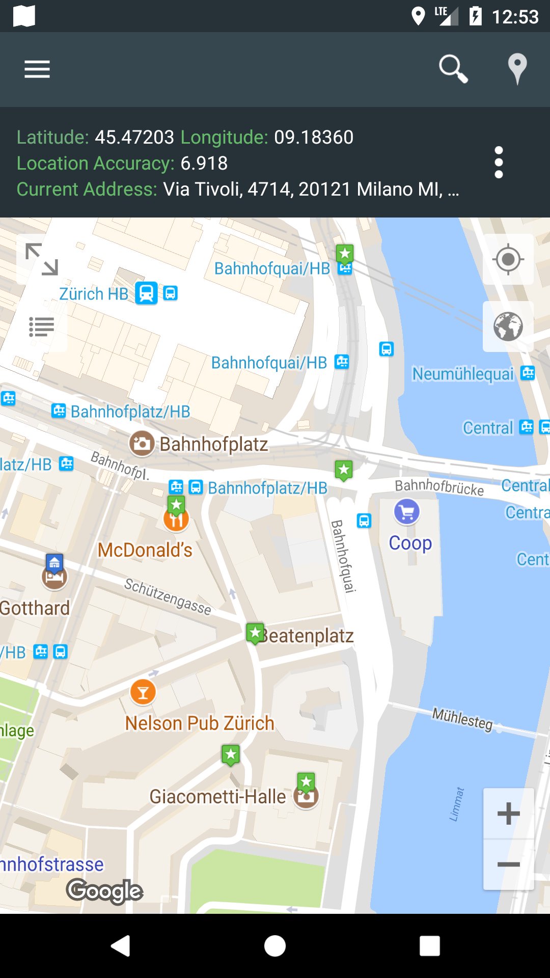 Konum : Haritalar ve GPS MUAYENE screenshot 1