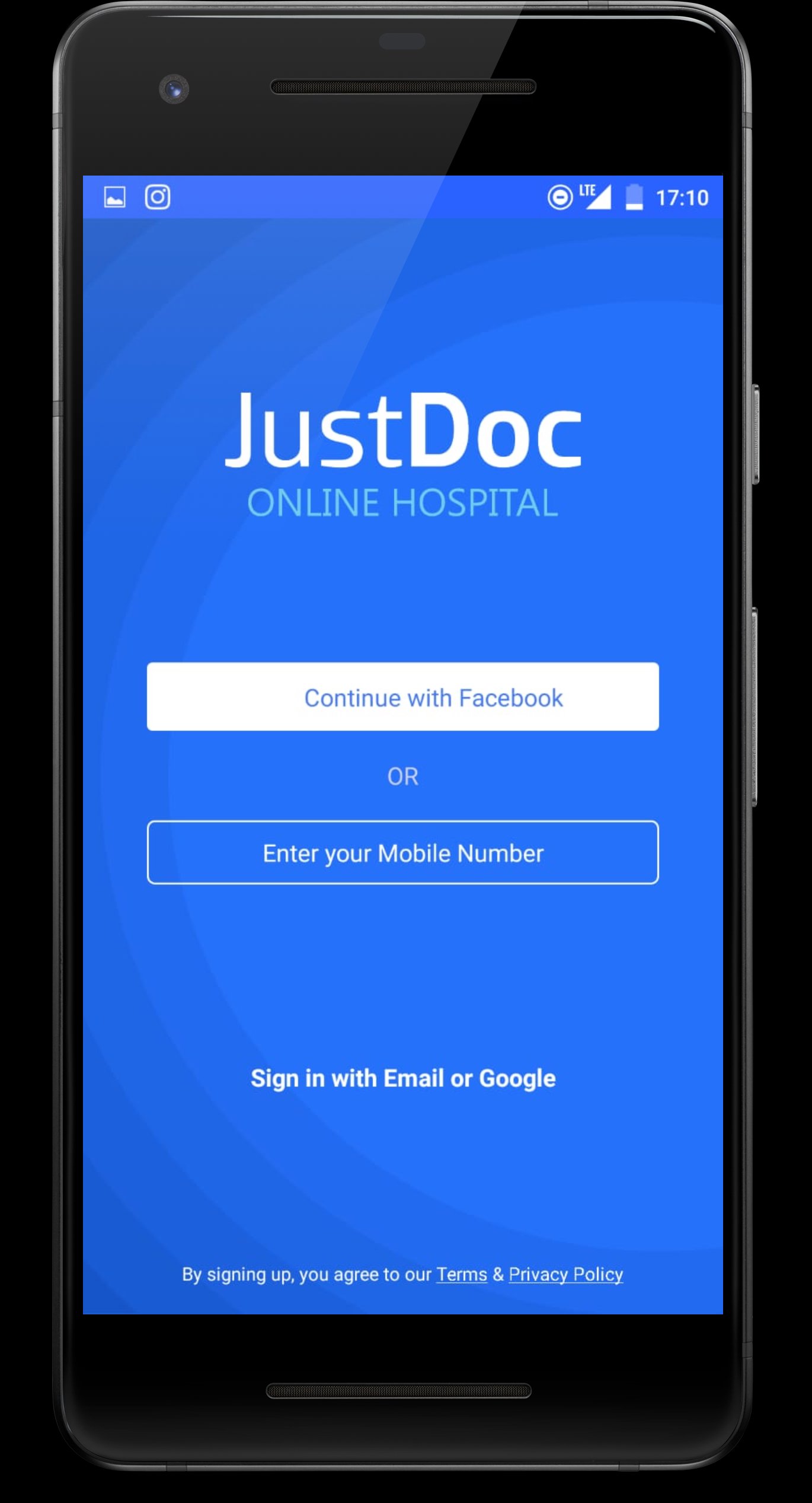 JustDoc - Ask a Doctor APK screenshot 1