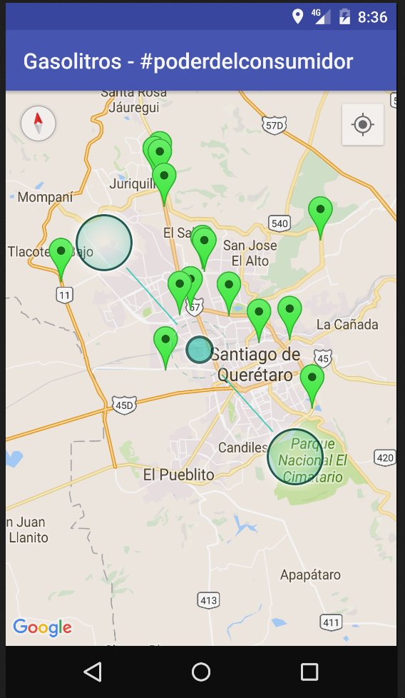 Gasolitros Litros 100% reales APK screenshot 1