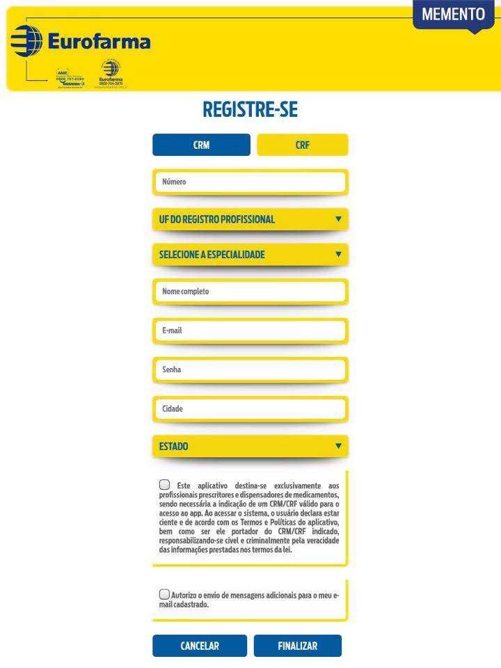 MEMENTO Eurofarma APK screenshot 1
