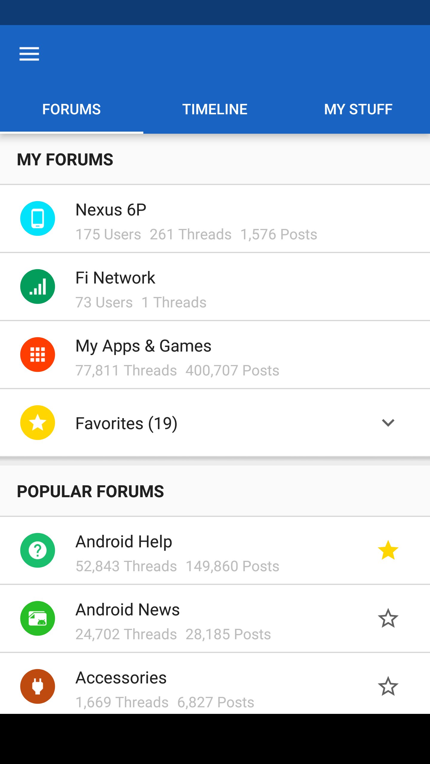 Forums for Android™ APK screenshot 1