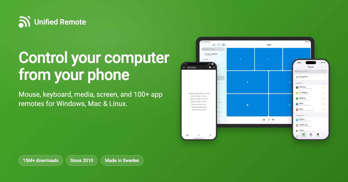 Unified Remote screenshot 1