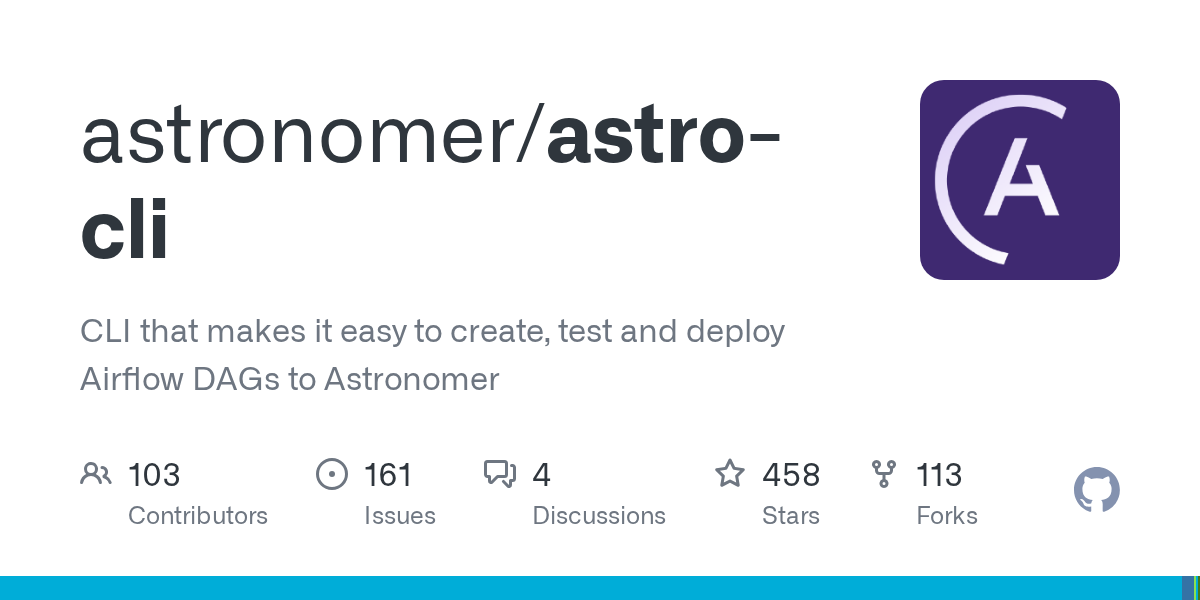 Astro CLI screenshot 1